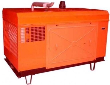 Компрессор винтовой передвижной дизельный ЗИФ ПВ-12/0,7 на раме в кожухе [ЗИФ-ПВ-12/1,0]