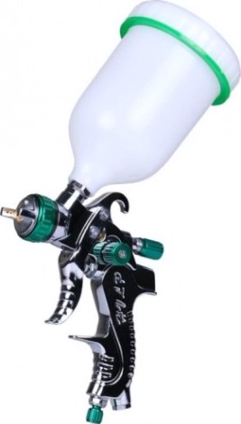 Краскопульт пневматический NORDBERG NP7114 HVLP с верхним баком, сопло 1,4 мм [ЦБ-00016277]