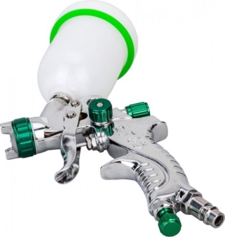 Краскопульт пневматический NORDBERG NP7708 HVLP с верхним баком, сопло 0,8 мм [ЦБ-00011962]