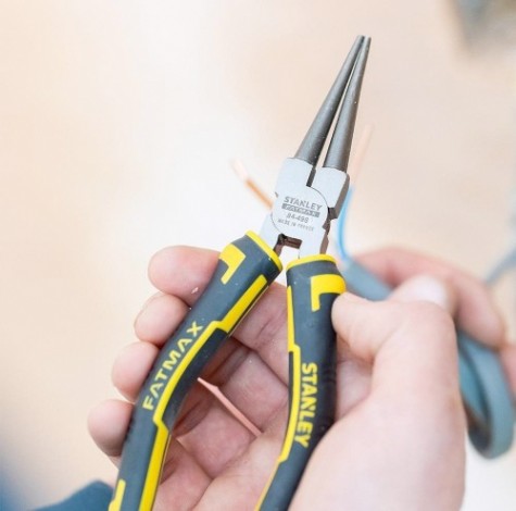 Круглогубцы STANLEY 0-84-496 "fatmax round nose" 160мм