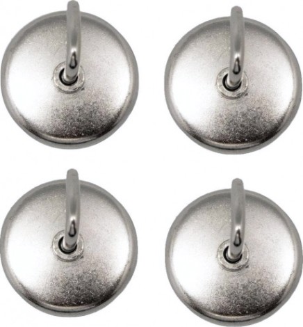 Крючок магнитный Кобальт 918-085 основание 37,5 мм, до 3,6 кг (4 шт.)