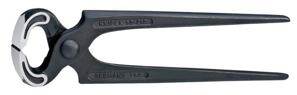 Кусачки KNIPEX KN-5000225SB торцевые плотницкие, 225 мм