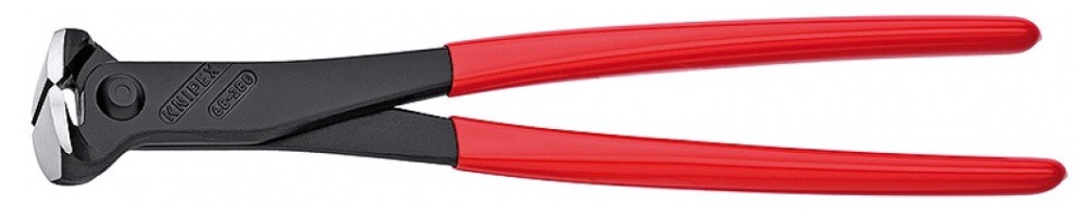 Кусачки KNIPEX KN-6801280SB торцевые, 280 мм, обливные ручки