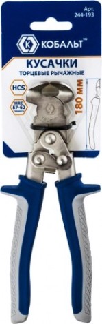 Кусачки торцевые Кобальт 244-193 160 мм