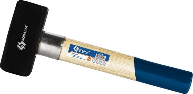 Кувалда Кобальт 240-928 1500 г, деревянная рукоятка