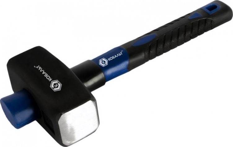 Кувалда Кобальт 240-980 1500 г, фибергласовая рукоятка обратного типа