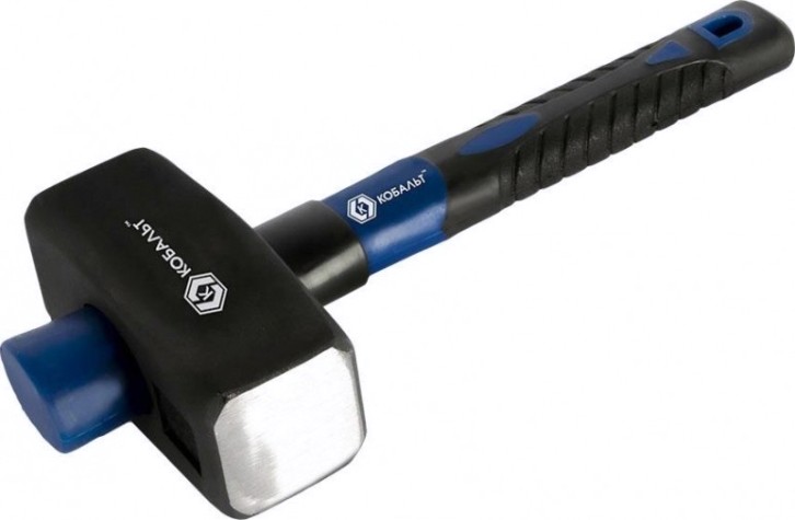 Кувалда Кобальт 240-997 2000 г, фибергласовая рукоятка обратного типа