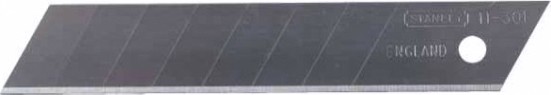 Лезвие для ножа STANLEY ширина 18 мм упаковка 10 шт. 0-11-301 [0-11-301]