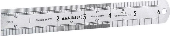 Линейка металлическая STANLEY 300 мм 0-35-433 [0-35-433]