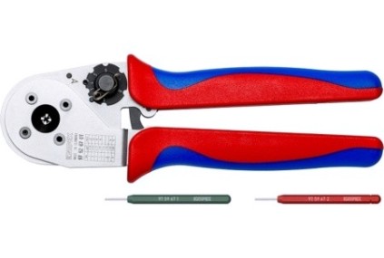 Мандрельные обжимные клещи KNIPEX KN-975267DT 4-f контакты DT