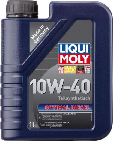 Масло дизельное LIQUI MOLY SAE 10W40 Optimal Diesel 1 л 3933 полуcинтетическое [3933]