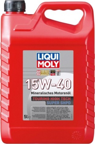 Масло дизельное LIQUI MOLY SAE 15W40 Touring High Tech Super SHPD 5 л 1084 [1084]