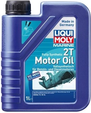 Масло для 2-тактных лодочных моторов LIQUI MOLY Marine Fully Synthetic 2T Motor Oil 1 л 25021 синт. [25021]
