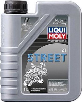 Масло для 2-тактных мотоциклов LIQUI MOLY Motorbike 2T Street 1 л 3981 полусинтетика [1504/3981]