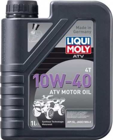 Масло для квадроциклов LIQUI MOLY SAE 10W40 ATV 4T Motoroil Offroad 1 л 7540 синтетическое [3013/7540]