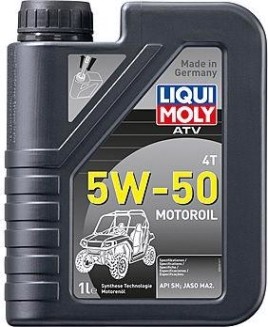 Масло для квадроциклов LIQUI MOLY SAE 5W50 ATV 4T Motoroil 1 л 20737 синтетическое [20737]