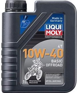 Масло для мотоциклов LIQUI MOLY SAE 10W40 Motorbike 4T Basic Offroad 1 л 3059 [3059]