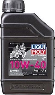 Масло для мотоциклов LIQUI MOLY SAE 10W40 Motorbike 4T Formula 0,8 л 3036 синтетическое [3036]