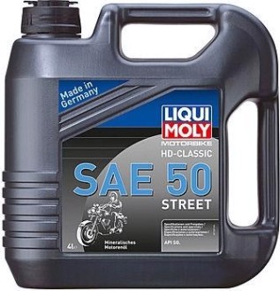 Масло для мотоциклов LIQUI MOLY SAE 50 Motorbike HD-Classic Street 4 л 1230 [1230]