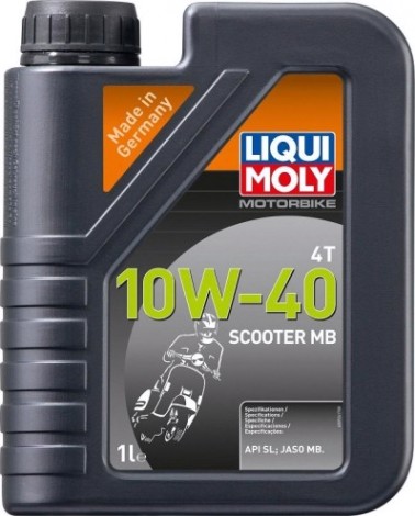 Масло для скутеров LIQUI MOLY SAE 10W40 Motorbike 4T Scooter MB 1 л 20832 [20832]