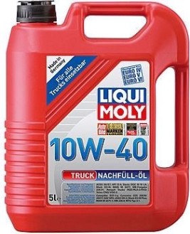 Масло доливочное LIQUI MOLY SAE 10W40 Truck Nachfull-Oil 5 л 4606 синтетическое [4606]