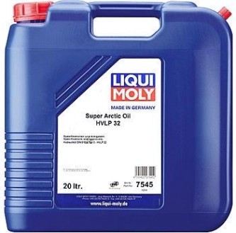 Масло гидравлическое LIQUI MOLY HVLP 32 Super Arctic Oil 20 л 7545 синтетическое [7545]