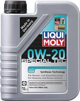 Масло моторное LIQUI MOLY SAE 0W20 Special Tec V 1 л 20631 синтетическое [20631]