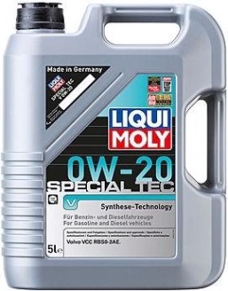 Масло моторное LIQUI MOLY SAE 0W20 Special Tec V 5 л 20632 синтетическое [20632]