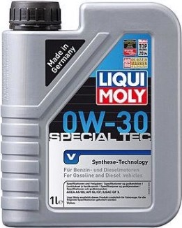Масло моторное LIQUI MOLY SAE 0W30 Special Tec V 1 л 2852 синтетическое [2852]