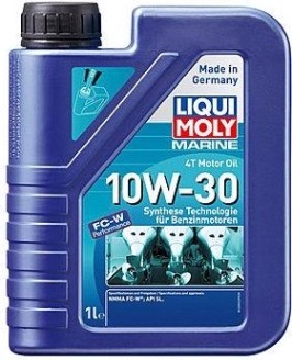 Масло моторное LIQUI MOLY SAE 10W30 Marine 4T Motor Oil 1 л 25022 синтетическое [25022]