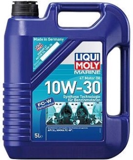 Масло моторное LIQUI MOLY SAE 10W30 Marine 4T Motor Oil 5 л 25023 синтетическое [25023]