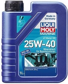 Масло моторное LIQUI MOLY SAE 25W40 Marine 4T Motor Oil 1 л 25026 [25026]