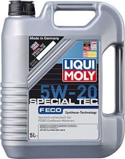 Масло моторное LIQUI MOLY SAE 5W20 Special Tec F ECO 5 л 3841 синтетическое [3841]