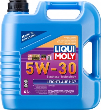Масло моторное LIQUI MOLY SAE 5W30 Leichtlauf HC 7 4 л 8461 синтетическое [8461]