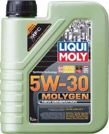 Масло моторное LIQUI MOLY SAE 5W30 Molygen New Generation 1 л 9041/9047 синтетическое [9047/9041]
