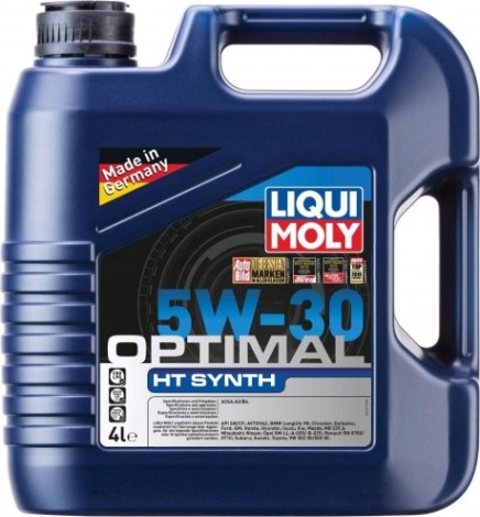 Масло моторное LIQUI MOLY SAE 5W30 Optimal HT Synth 4 л 39001 синтетическое [39001/39010]