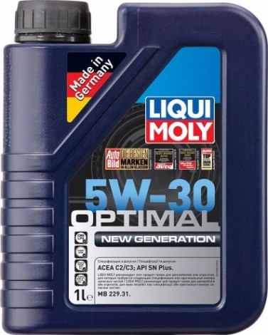 Масло моторное LIQUI MOLY SAE 5W30 Optimal New Generation 1 л 39030 синтетическое [39030]
