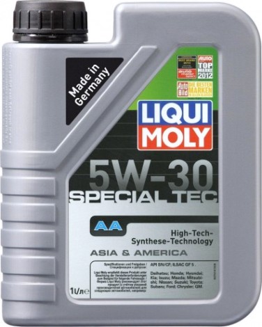 Масло моторное LIQUI MOLY SAE 5W30 Special Tec AA 1 л 7515 синтетическое [7615/7515]