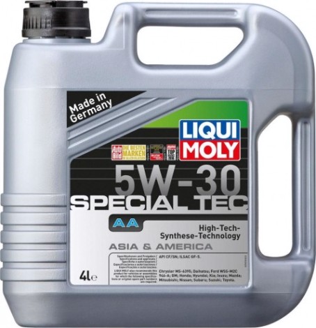 Масло моторное LIQUI MOLY SAE 5W30 Special Tec AA 4 л 7516/7616 синтетическое [7616/7516]