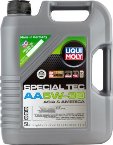 Масло моторное LIQUI MOLY SAE 5W30 Special Tec AA 5 л 7530 синтетическое [7530]