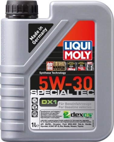 Масло моторное LIQUI MOLY SAE 5W30 Special Tec DX1 1 л 20967 синтетическое [20967]