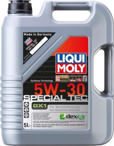 Масло моторное LIQUI MOLY SAE 5W30 Special Tec DX1 5 л 20969 синтетическое [20969]