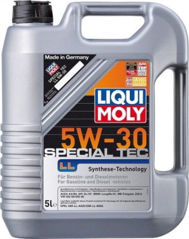 Масло моторное LIQUI MOLY SAE 5W30 Special Tec LL 5 л 8055/2448 синтетическое [8055/2448]