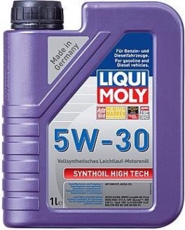 Масло моторное LIQUI MOLY SAE 5W30 Synthoil High Tech 1 л 9075 синтетическое [9075]