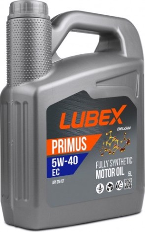 Масло моторное Lubex PRIMUS EC 5W40 5 л. синтетическое [L034-1312-0405]