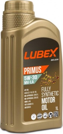 Масло моторное Lubex PRIMUS MV-LA 5W30 1 л. синтетическое [L034-1319-1201]