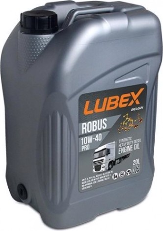 Масло моторное Lubex ROBUS PRO 10W40 20 л. синтетическое [L019-0772-0020]