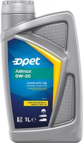 Масло моторное OPET Fullmax 0W20 1 л синтетическое [601777240]