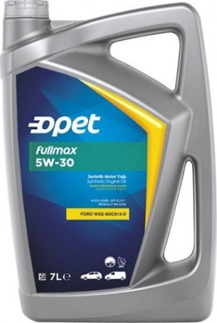 Масло моторное OPET Fullmax 5W30 7 л синтетическое [601214882]