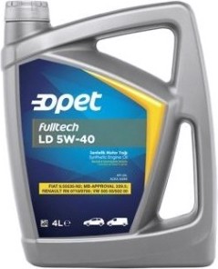 Масло моторное OPET Fulltech LD 5W40 4 л синтетическое [601439148]